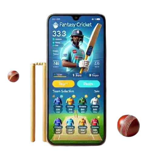 Fantasy Cricket App on Phone